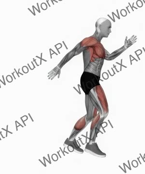 Cardio Lunge exercise demonstration