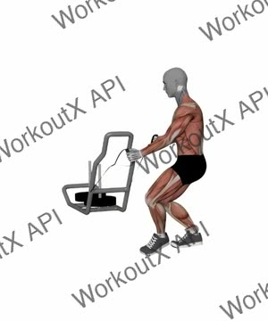 Lateral Sled Drag exercise demonstration