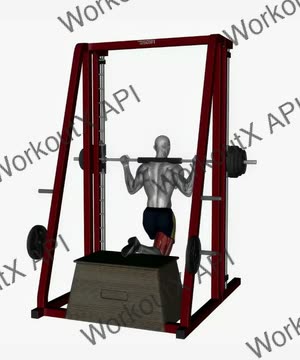 Smith Machine Bulgarian Split Squat exercise demonstration