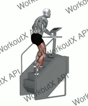 Stepmill Machine Steps exercise demonstration