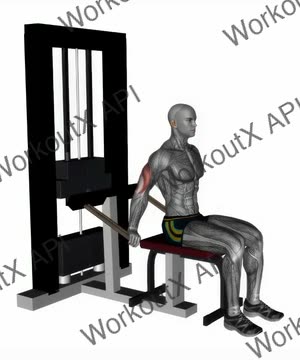 Triceps Dip Machine exercise demonstration