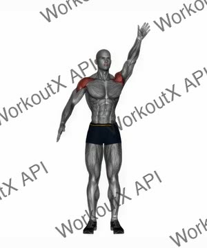 Standing Swimmer exercise demonstration