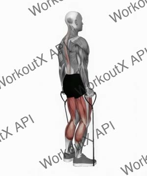 Band Deadlift exercise demonstration