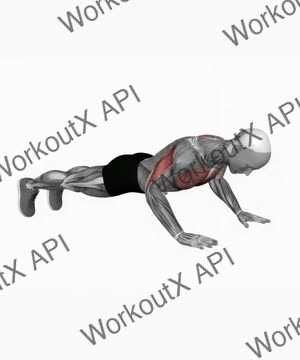 Side to Side Push Up exercise demonstration