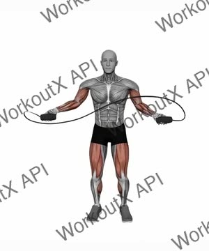 Jump Rope Double Bounce exercise demonstration