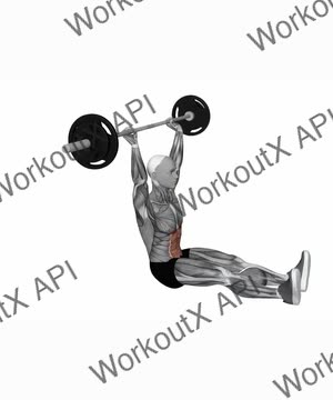 Barbell Situp exercise demonstration