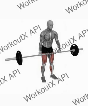 Barbell Snatch Deadlift Close Grip exercise demonstration