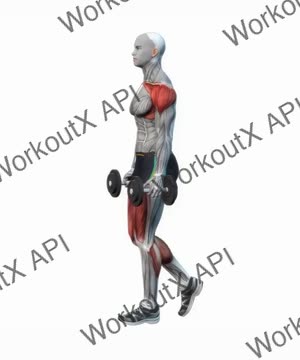 Dumbbell Farmer Walks exercise demonstration