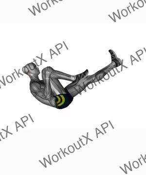 Lying Hip Flexor Stretch exercise demonstration