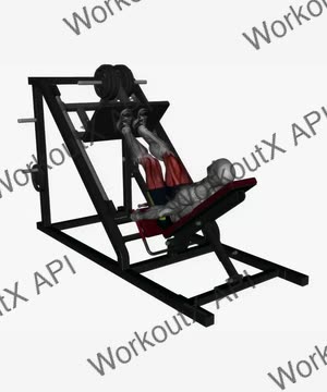 Leg Press Machine Close Stance exercise demonstration