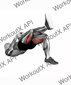 Kettlebell Single Leg Glute Bridge exercise demonstration