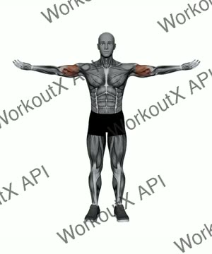 Arms Lateral Raise and Rotation Up exercise demonstration