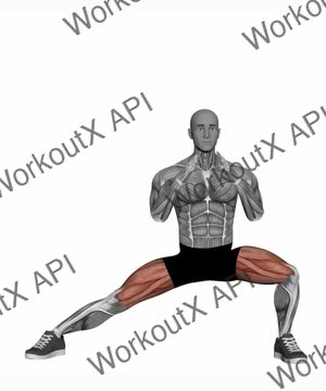 Adductor Stretch Side Standing exercise demonstration
